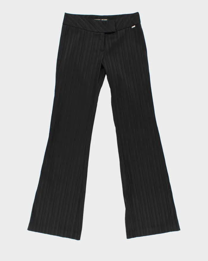 Vintage Y2k 00s Guess Jeans Stripe Silky Trousers - W27 L31 sold by Rokit
