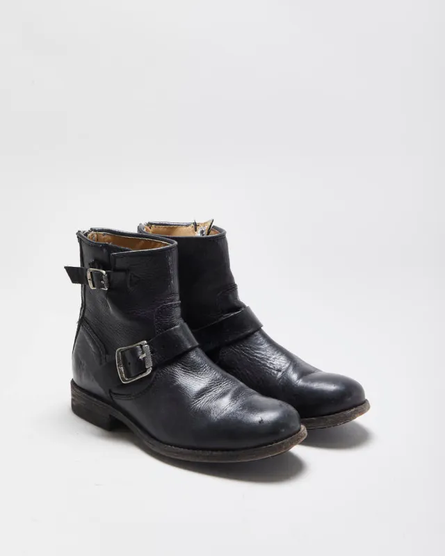 Vintage Frye Ankle Biker Boots - UK5 sold by Rokit
