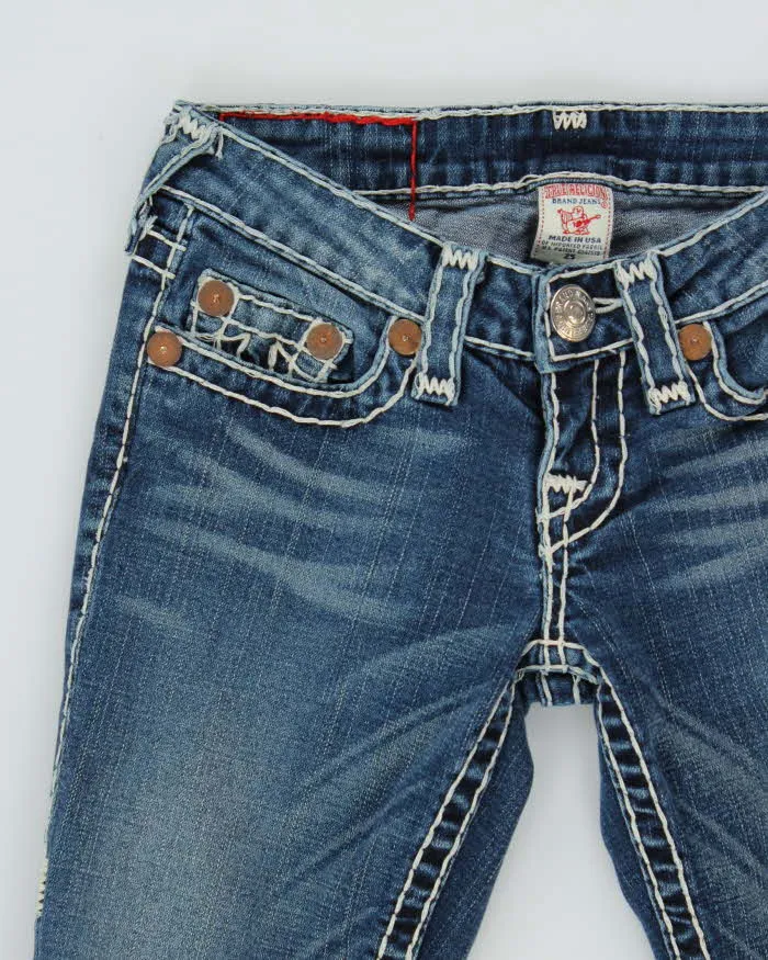 Vintage Y2k 00s True Religion Contrast Stitch Bootcut Jeans - W25 L33 sold by Rokit product image thumbnail 3