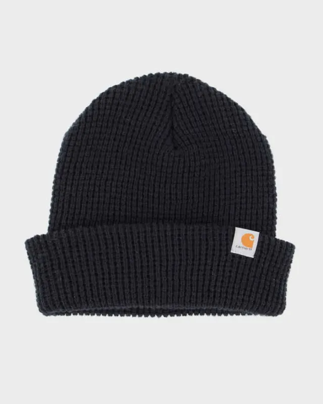 Vintage Carhartt Navy Knit Beanie - OS sold by Rokit