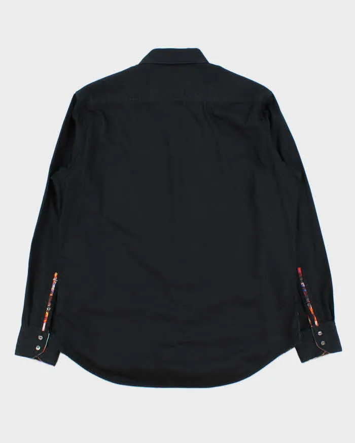 Vintage Y2K 00s Robert Graham Contrast Stitch Patterned Long Sleeve Shirt - M sold by Rokit product image thumbnail 2