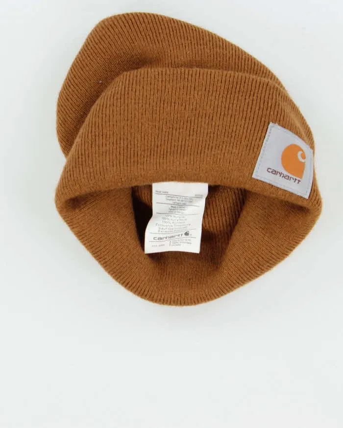 Vintage Carhartt Brown Watch Beanie - OS sold by Rokit product image thumbnail 5