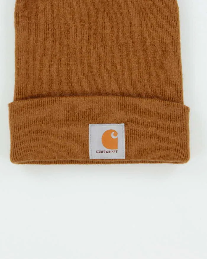Vintage Carhartt Brown Watch Beanie - OS sold by Rokit product image thumbnail 3
