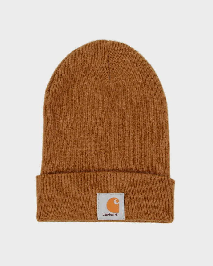 Vintage Carhartt Brown Watch Beanie - OS sold by Rokit