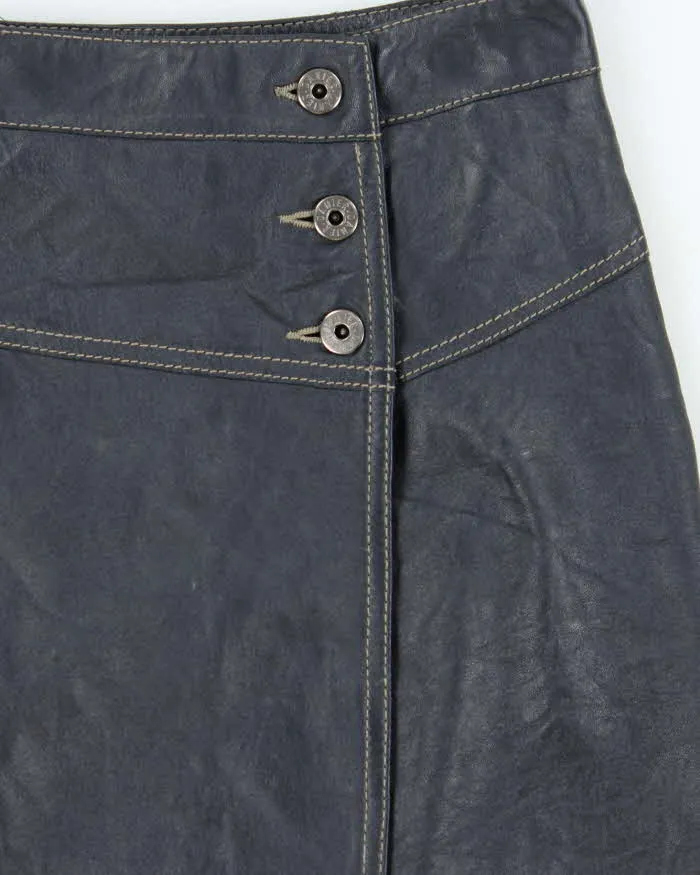 Vintage Danier Leather Wrap Skirt - XS sold by Rokit product image thumbnail 3
