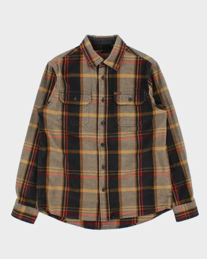 Vintage Orvis Heavyweight Flannel Shirt - S sold by Rokit