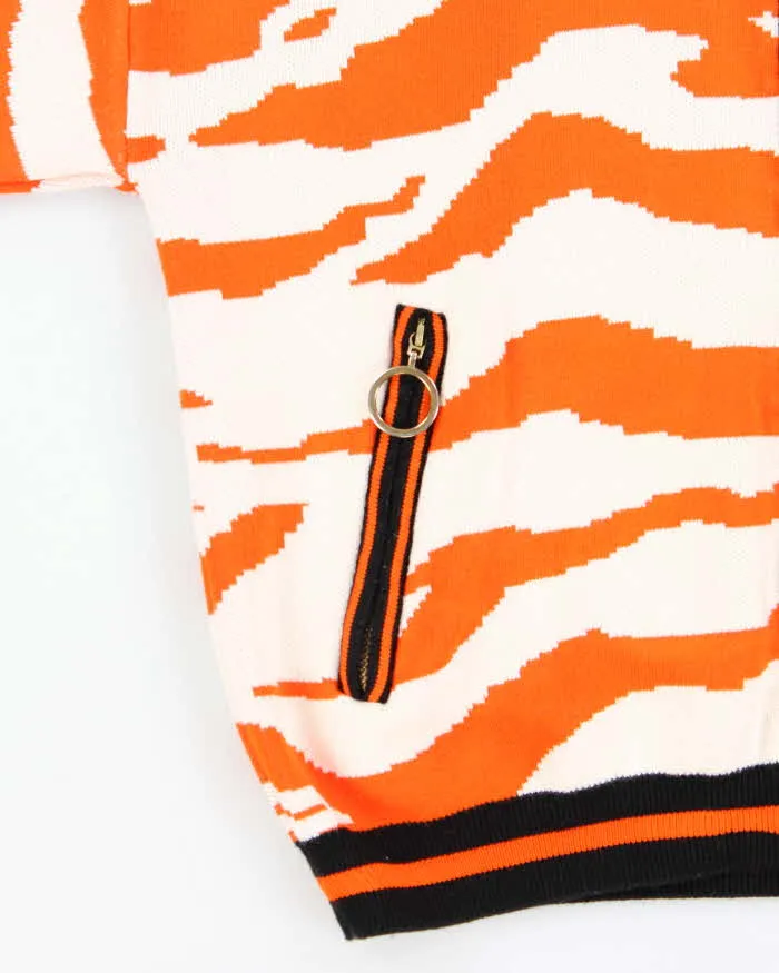 FW2015 Just Cavalli Animal Print Women's Heavyweight Boxy Bomber Jacket - XS sold by Rokit product image thumbnail 4