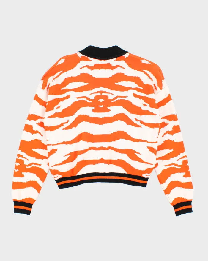 FW2015 Just Cavalli Animal Print Women's Heavyweight Boxy Bomber Jacket - XS sold by Rokit product image thumbnail 2