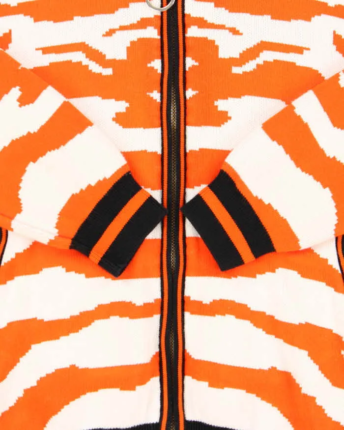 FW2015 Just Cavalli Animal Print Women's Heavyweight Boxy Bomber Jacket - XS sold by Rokit product image thumbnail 5