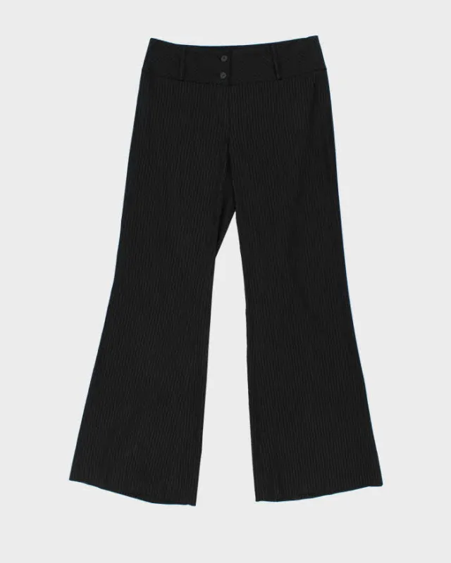 Vintage Y2k 00s Teenflo Wool Blend Pin Stripe Trousers - W30 L31 sold by Rokit
