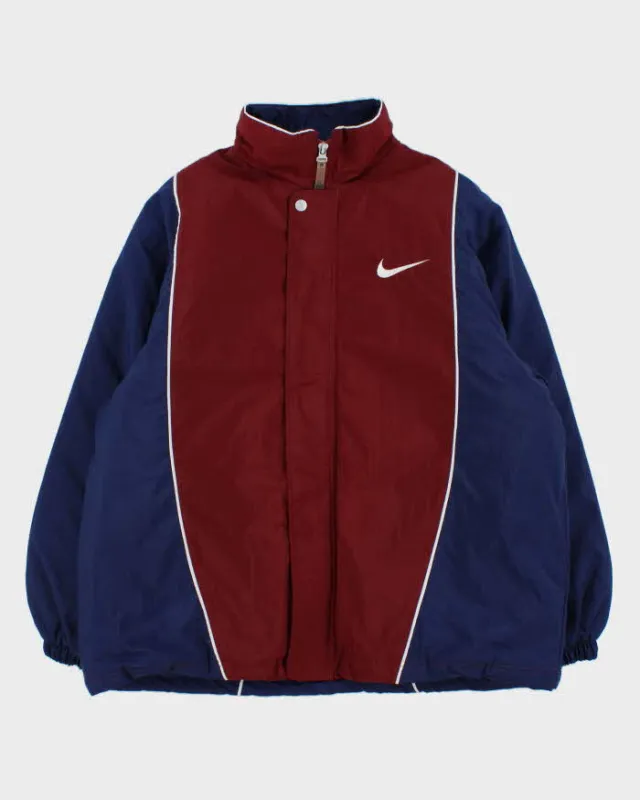 Vintage 90s Nike Padded Windbreaker Jacket - XL sold by Rokit
