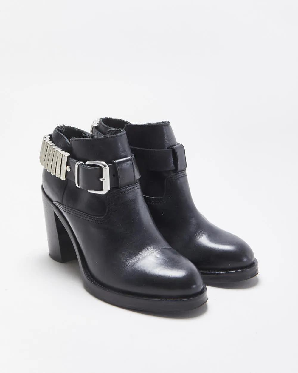 Alexander McQueen Wick Bullet Ankle Boots - UK5 sold by Rokit