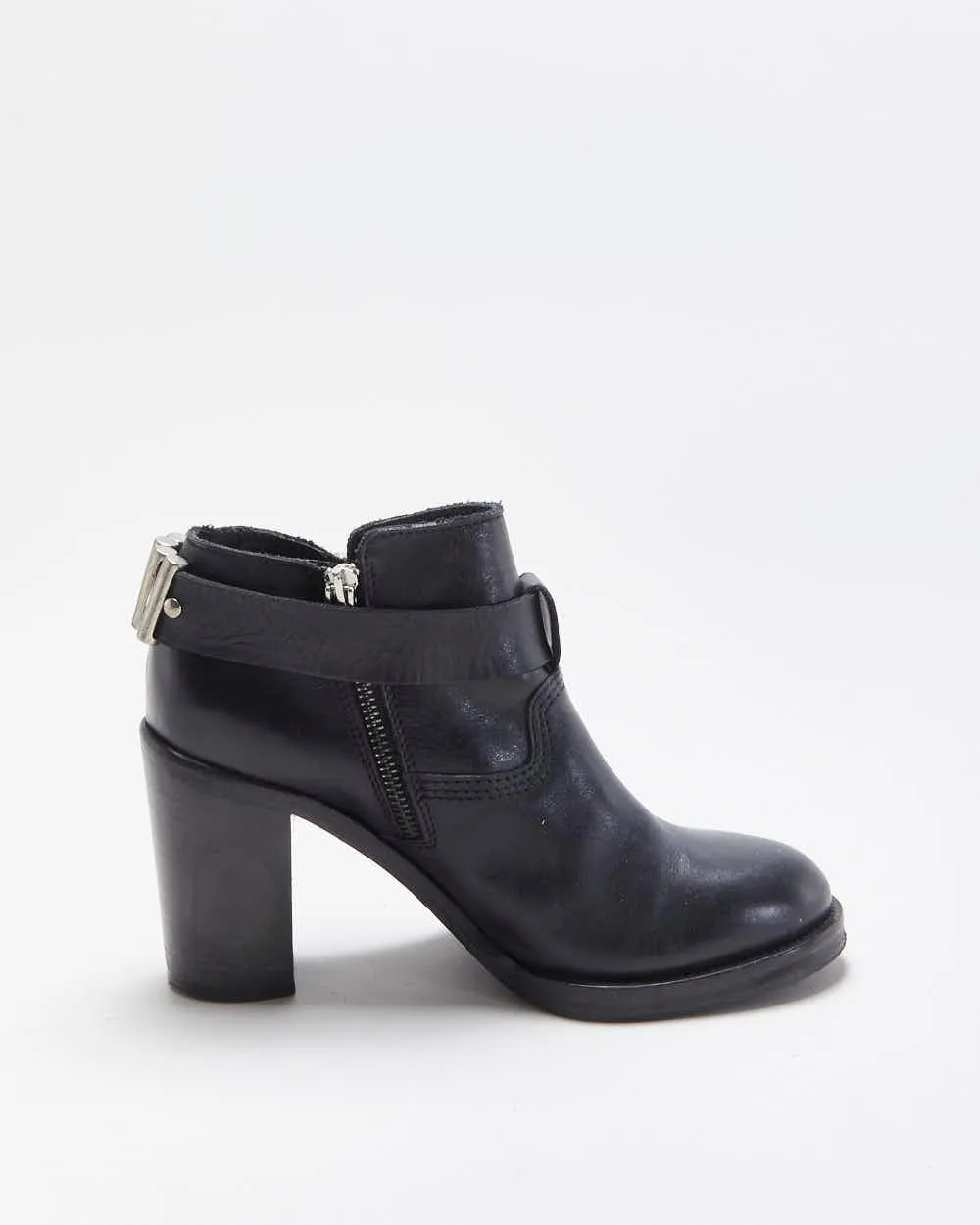 Alexander McQueen Wick Bullet Ankle Boots - UK5 sold by Rokit product image thumbnail 2