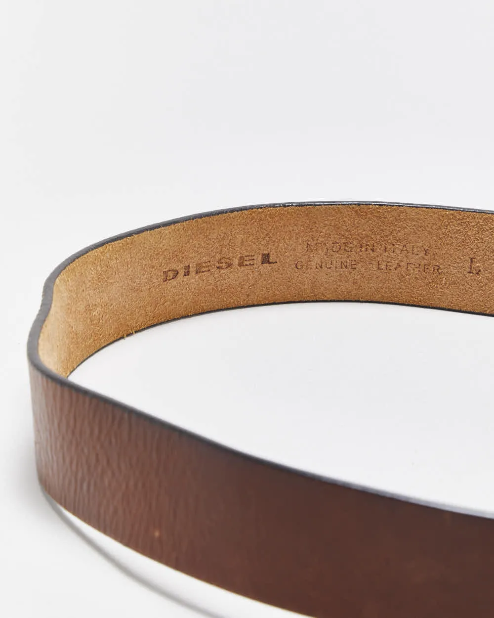 Vintage Diesel Leather Belt W34-W39 sold by Rokit product image thumbnail 5