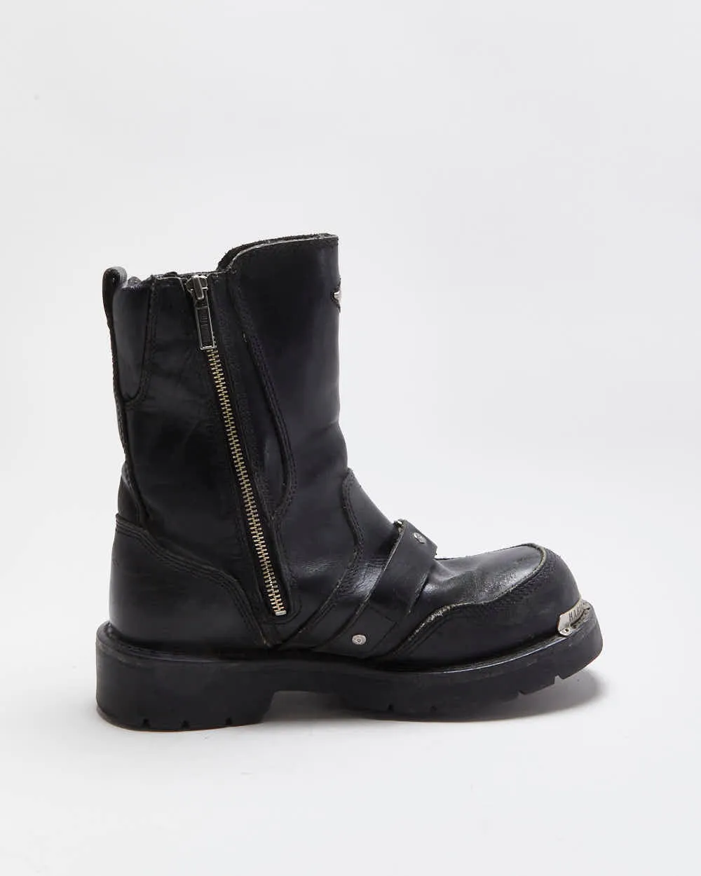 Vintage Harley Davidson Fury Biker Boots - UK7.5 sold by Rokit product image thumbnail 2
