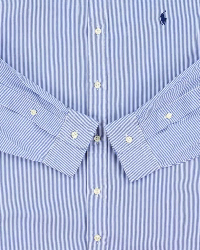 Vintage Polo Ralph Lauren Striped Classic Fit Long Sleeve Shirt - L sold by Rokit product image thumbnail 4