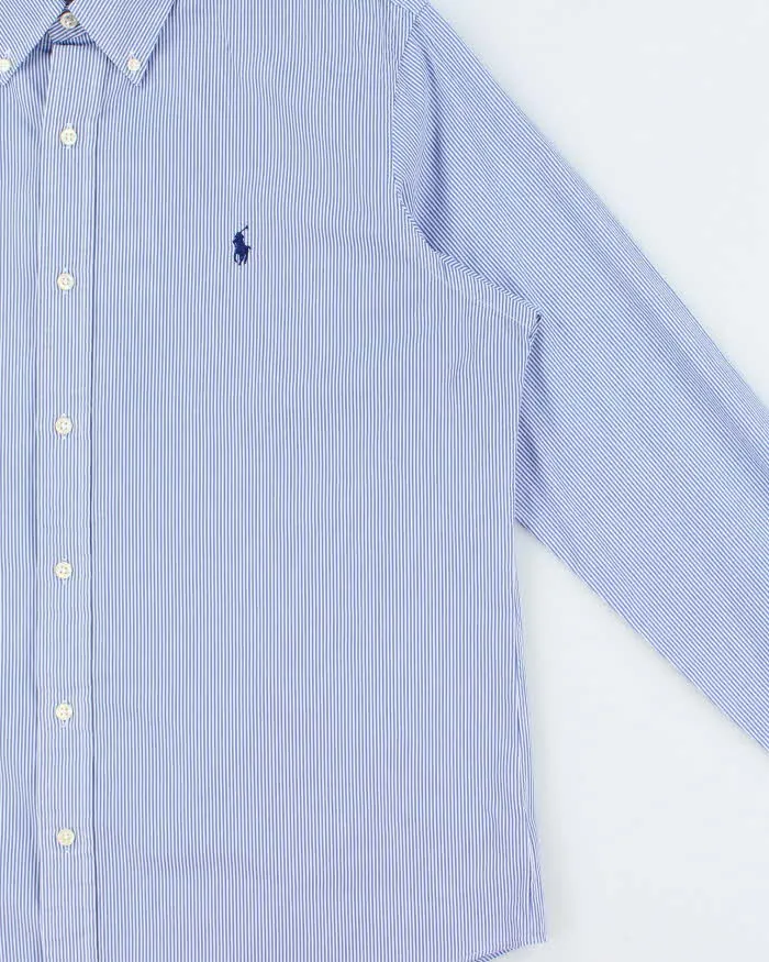 Vintage Polo Ralph Lauren Striped Classic Fit Long Sleeve Shirt - L sold by Rokit product image thumbnail 3
