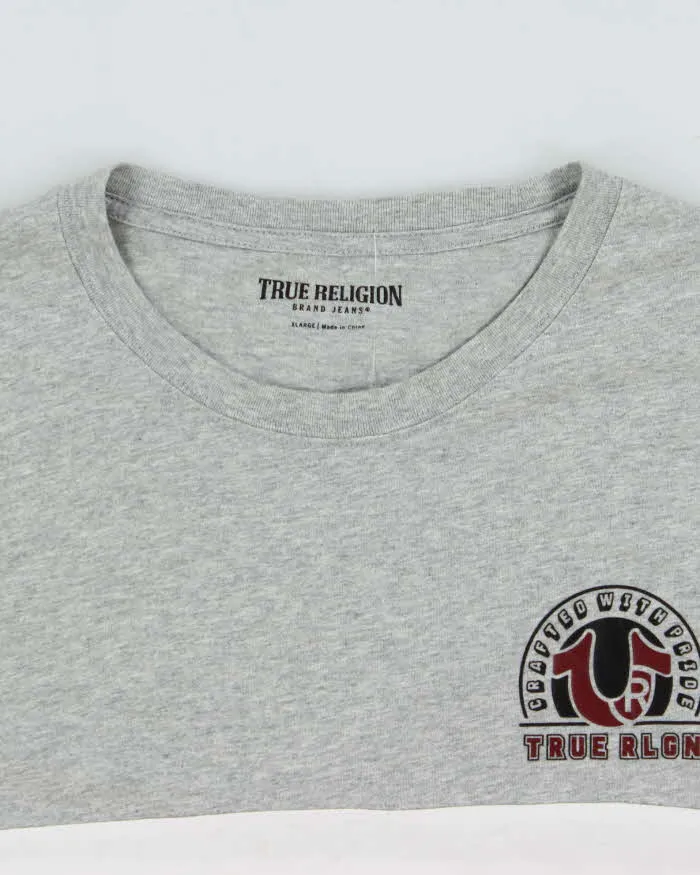 Vintage True Religion Striped Long Sleeve T-Shirt - XL sold by Rokit product image thumbnail 5