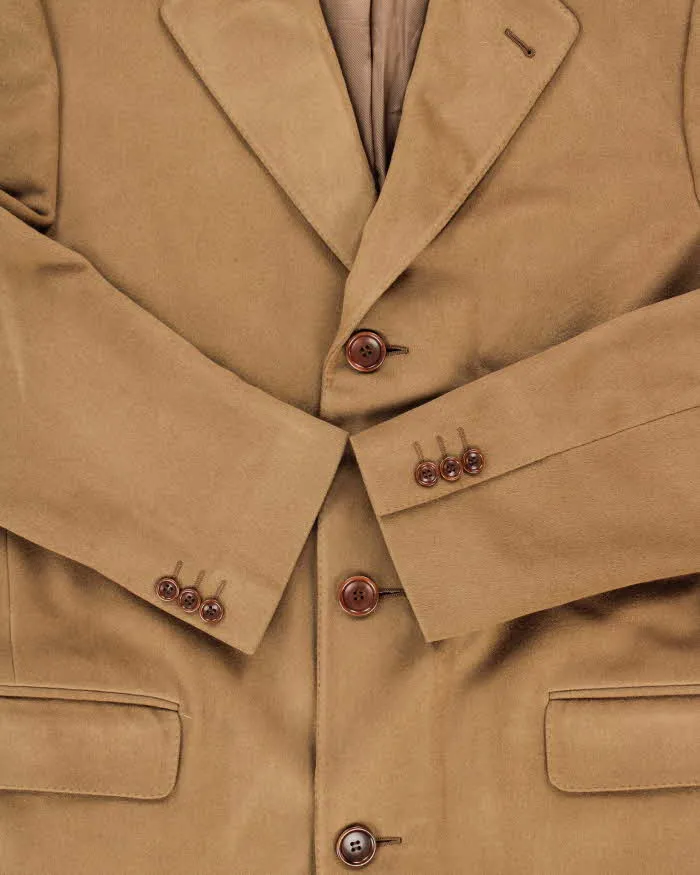 Vintage 1990s Canali Proposta Cashmere Wool Camel Overcoat - M sold by Rokit product image thumbnail 5