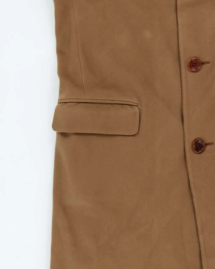 Vintage 1990s Canali Proposta Cashmere Wool Camel Overcoat - M sold by Rokit product image thumbnail 4