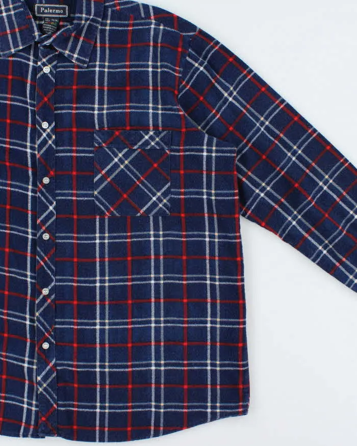 Vintage 90s Palermo Flannel Shirt - XL sold by Rokit product image thumbnail 3