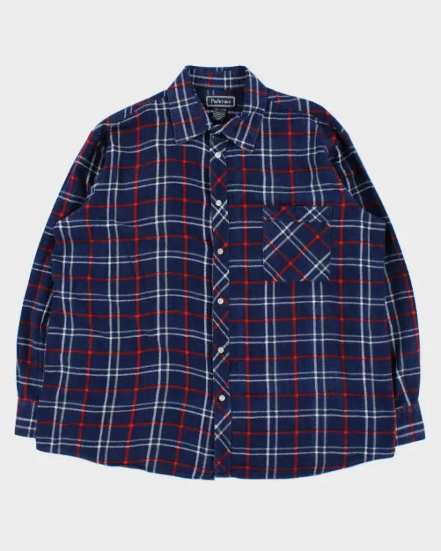 Vintage 90s Palermo Flannel Shirt - XL sold by Rokit
