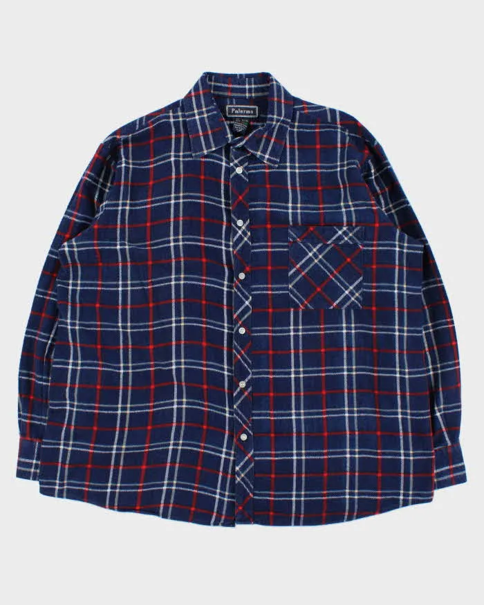 Vintage 90s Palermo Flannel Shirt - XL sold by Rokit