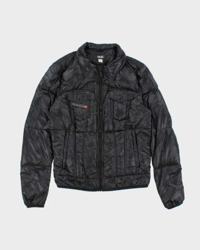Vintage Diesel Lightweight Down Puffer Jacket - S sold by Rokit