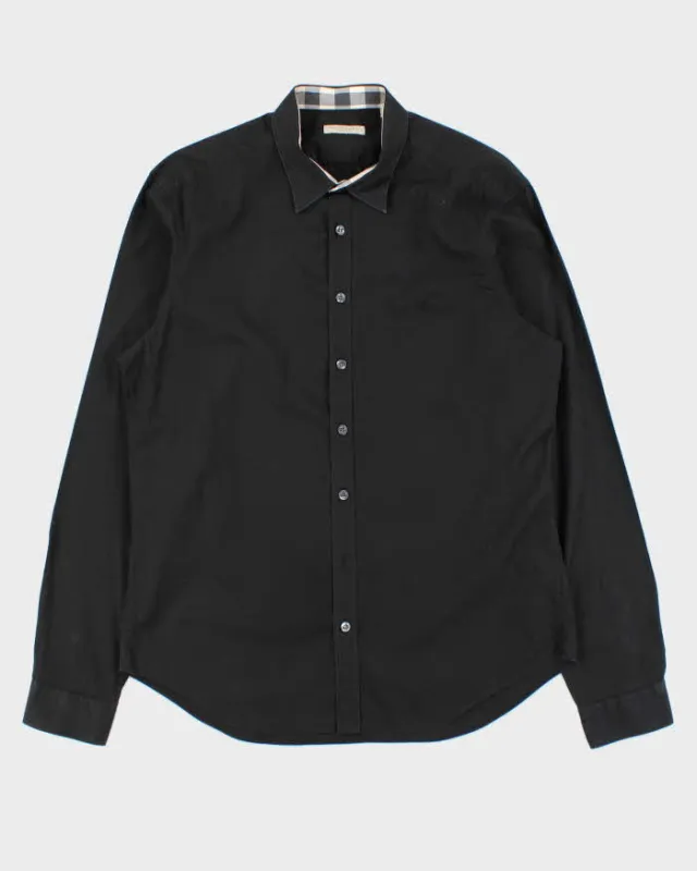 Vintage Y2K 00s Burberry Brit Fitted Long Sleeve Shirt - L sold by Rokit