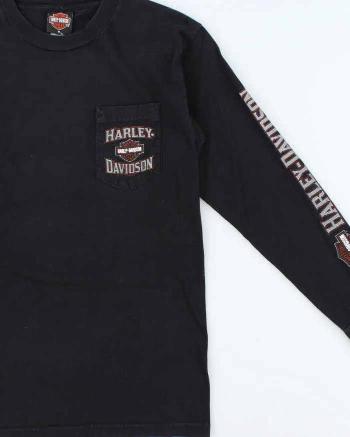 Vintage 00s Harley Davidson Long Sleeve T-shirt - M sold by Rokit product image thumbnail 3