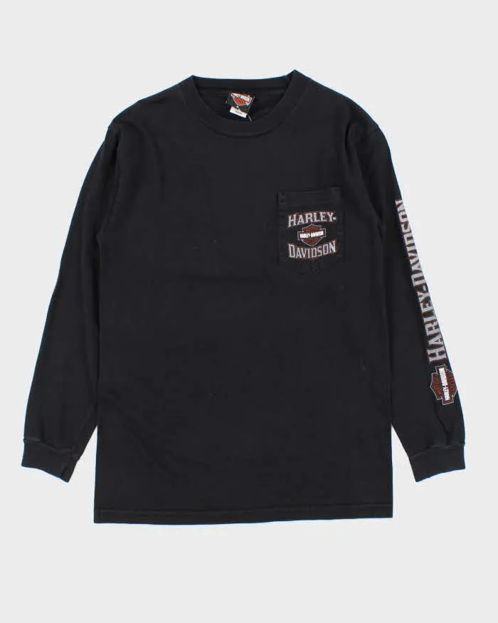Vintage 00s Harley Davidson Long Sleeve T-shirt - M sold by Rokit