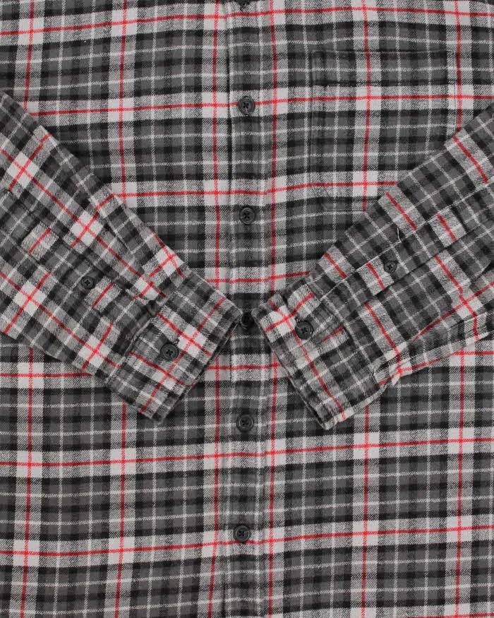 Vintage Eddie Bauer Plaid Flannel Long Sleeve Shirt - M sold by Rokit product image thumbnail 4