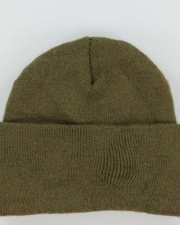 Vintage Carhartt Khaki Peaked Beanie - OS sold by Rokit product image thumbnail 4