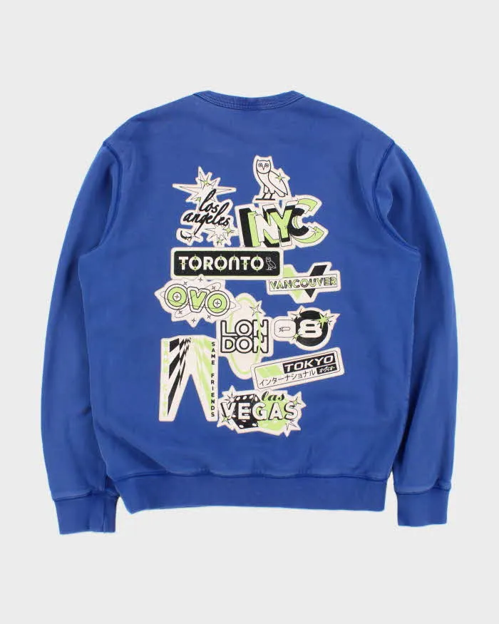 OVO October's Very Own Spell Out Heavyweight Crewneck Sweatshirt - M sold by Rokit product image thumbnail 2