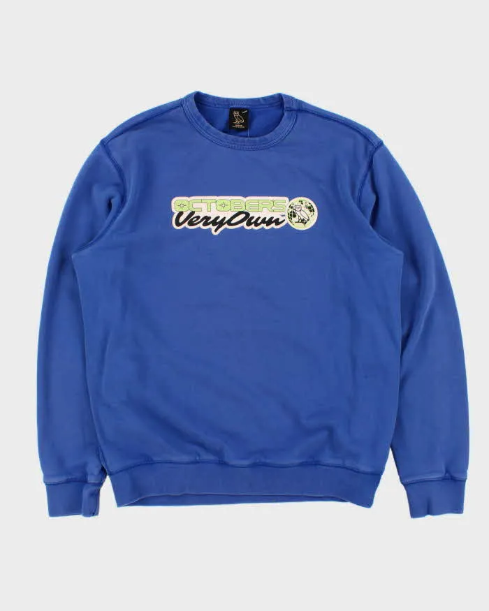 OVO October's Very Own Spell Out Heavyweight Crewneck Sweatshirt - M sold by Rokit