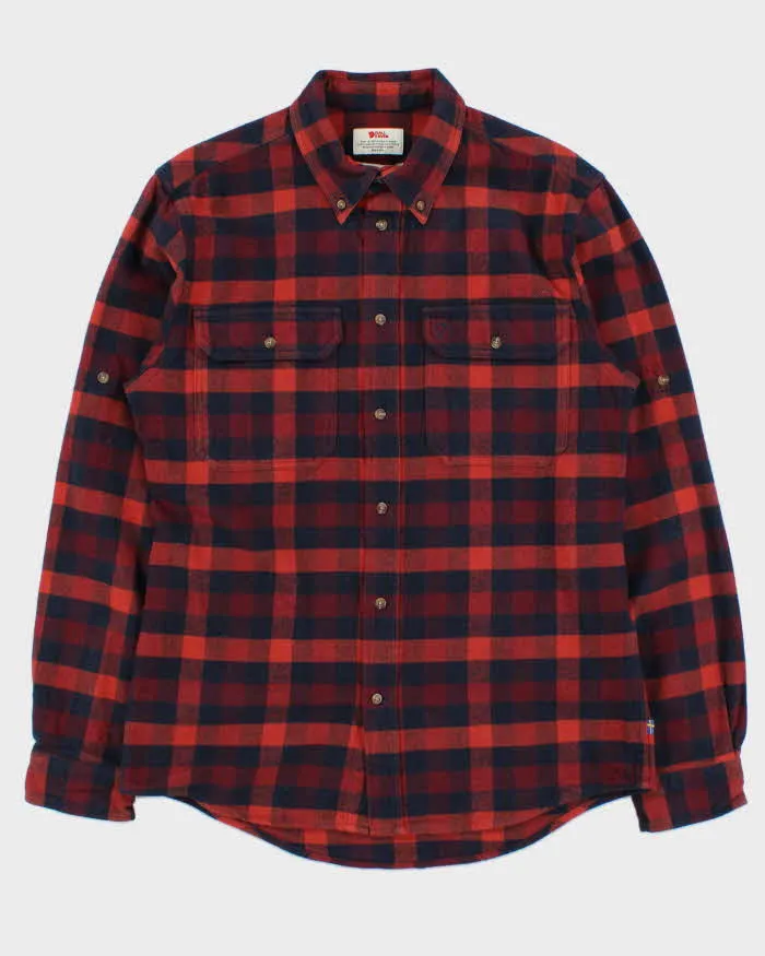 Vintage Fjall Raven Flannel Shirt - S sold by Rokit