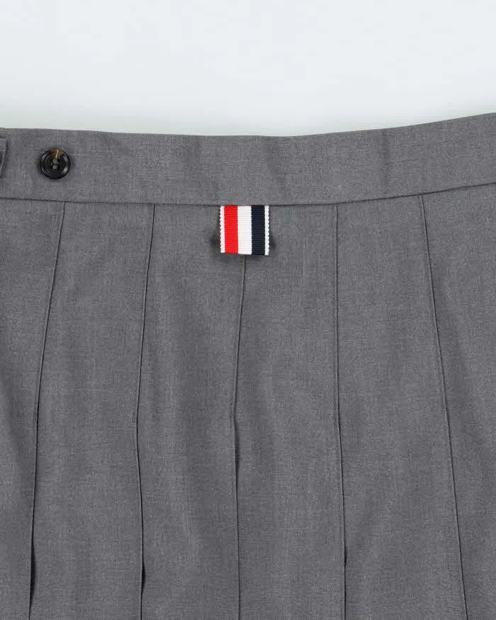 Thom Browne Pleated Wool Midi Skirt - S sold by Rokit product image thumbnail 5