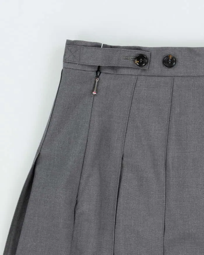 Thom Browne Pleated Wool Midi Skirt - S sold by Rokit product image thumbnail 4