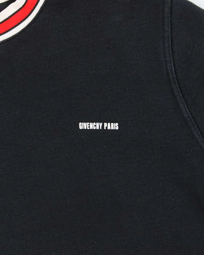 Vintage Givenchy Paris Rubberised Logo Crewneck Sweatshirt - M sold by Rokit product image thumbnail 5