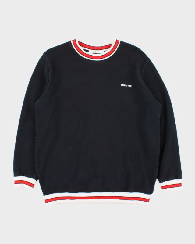Vintage Givenchy Paris Rubberised Logo Crewneck Sweatshirt - M sold by Rokit