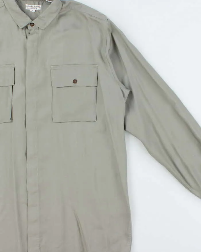 Vintage 1980s Yves Saint Laurent Long Sleeve Shirt - L sold by Rokit product image thumbnail 3