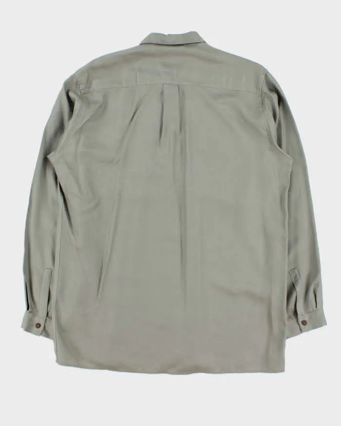 Vintage 1980s Yves Saint Laurent Long Sleeve Shirt - L sold by Rokit product image thumbnail 2