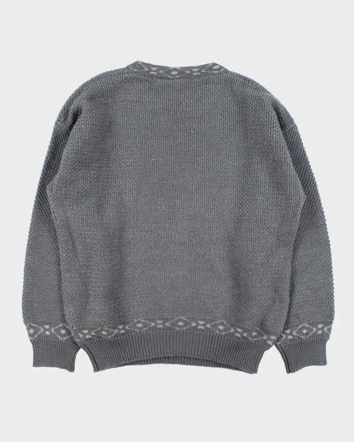 Vintage 90s Gant Wool Oversized Jumper - L sold by Rokit product image thumbnail 2