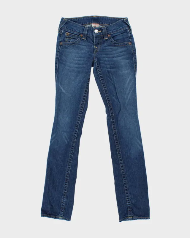Vintage Y2k 00s True Religion Skinny Jeans - W25 L34 made by True Religion