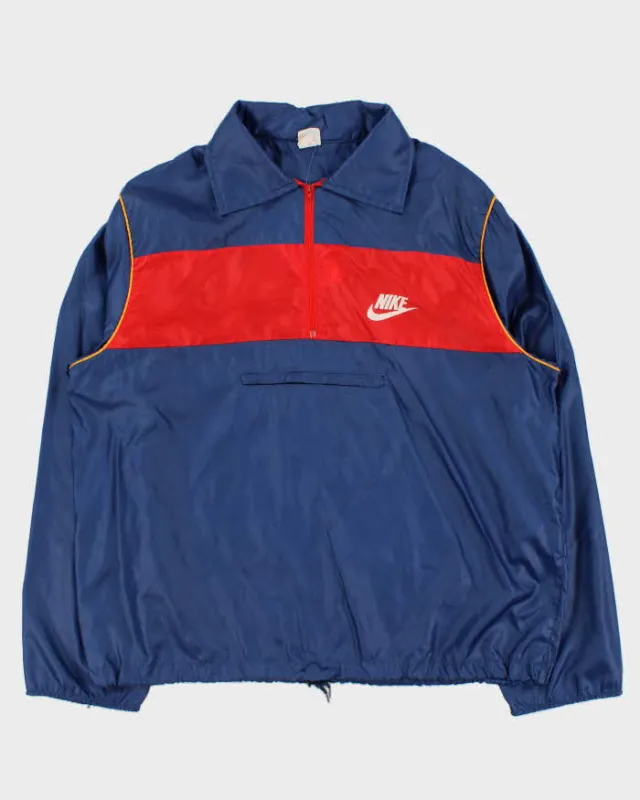 Vintage 70s 80s Nike Quarter-zip Windbreaker - XL sold by Rokit