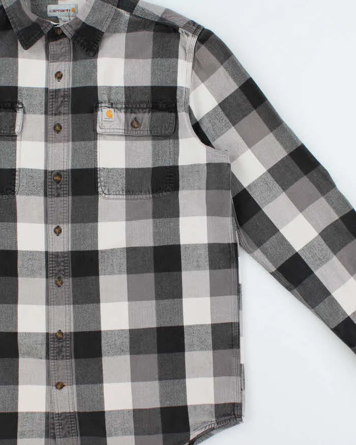 Vintage 00s Carhartt Flannel Shirt - L sold by Rokit product image thumbnail 3