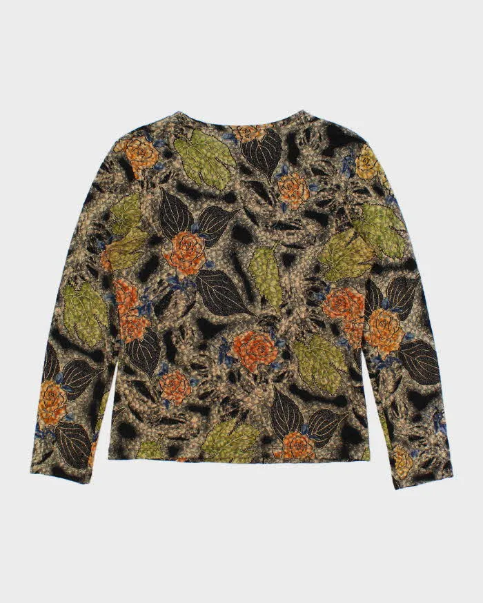 Vintage 90s Nygard Floral Top - M sold by Rokit product image thumbnail 2