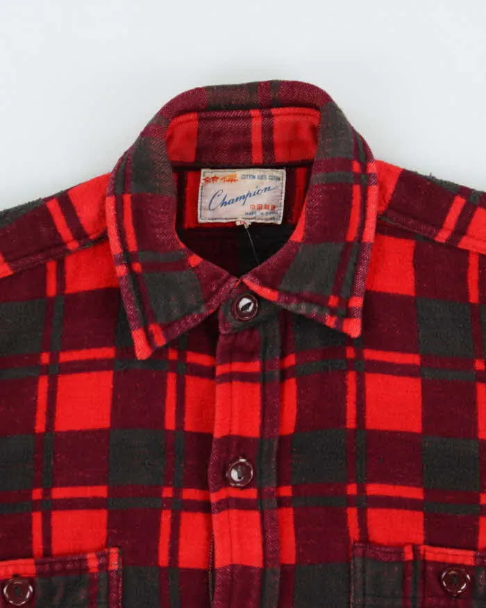 Vintage 60s Champion Heavyweight Flannel Shirt - M sold by Rokit product image thumbnail 5