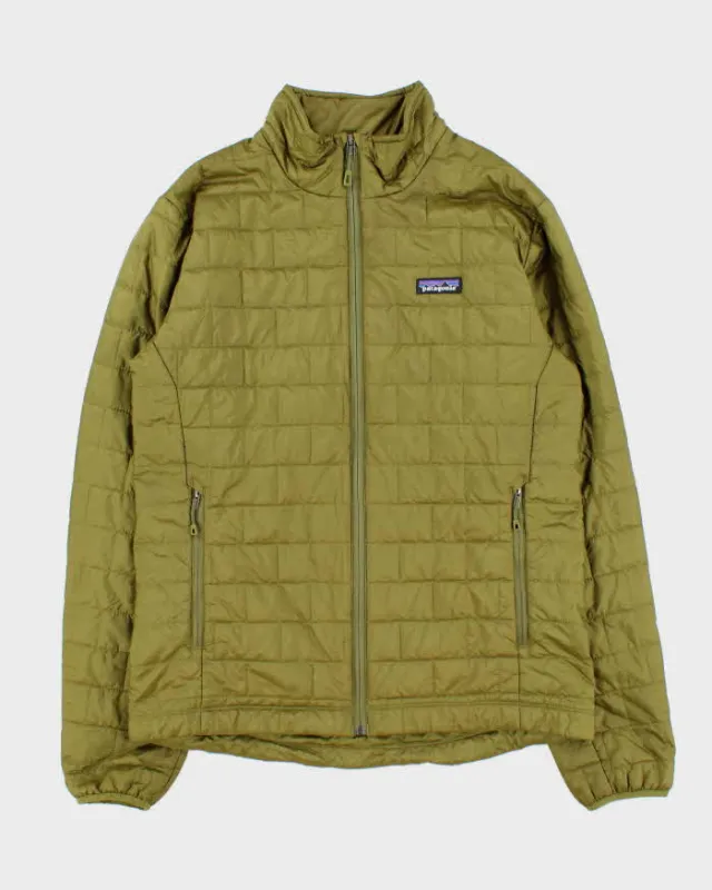 Vintage Patagonia Lightweight Khaki Puffer Jacket - M sold by Rokit