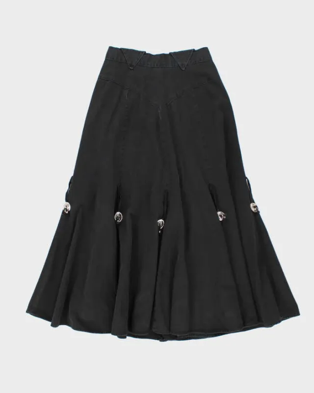 Vintage 80s 90s Circle T By Marilyn Lenox Western Style Skirt - XS sold by Rokit